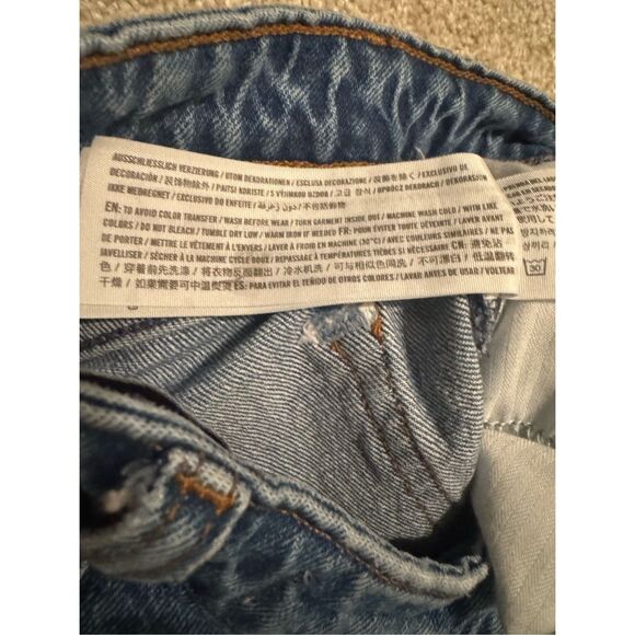 Abercrombie & Fitch Blue Flare Jeans - Picture 8 of 8